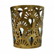 Small Gold Votive Candle Holder