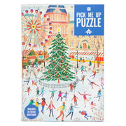 Ice Skating Christmas Puzzle, 1000 Pieces, Talking Tables 