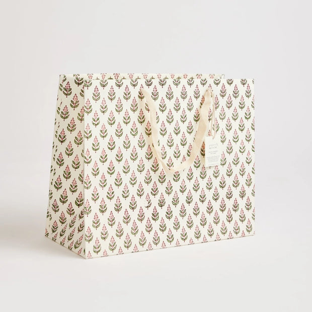 Hand Block Printed Gift Bags (Medium) - Buti Blush