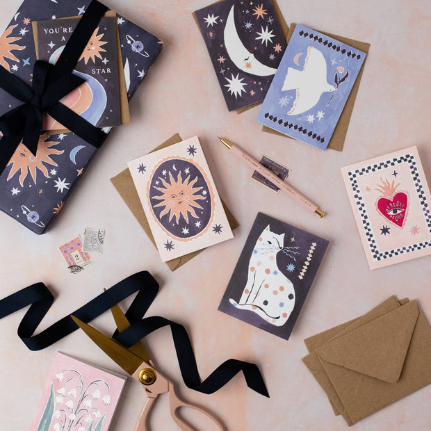 Smiling Sun Mini Card