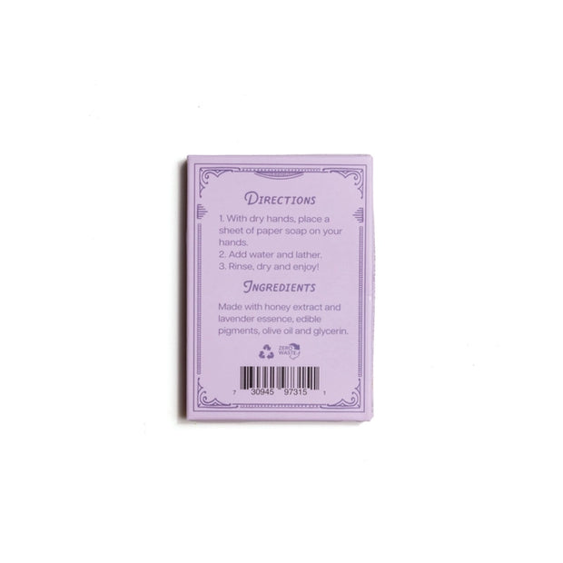 Paper Soap – Lavender Scent