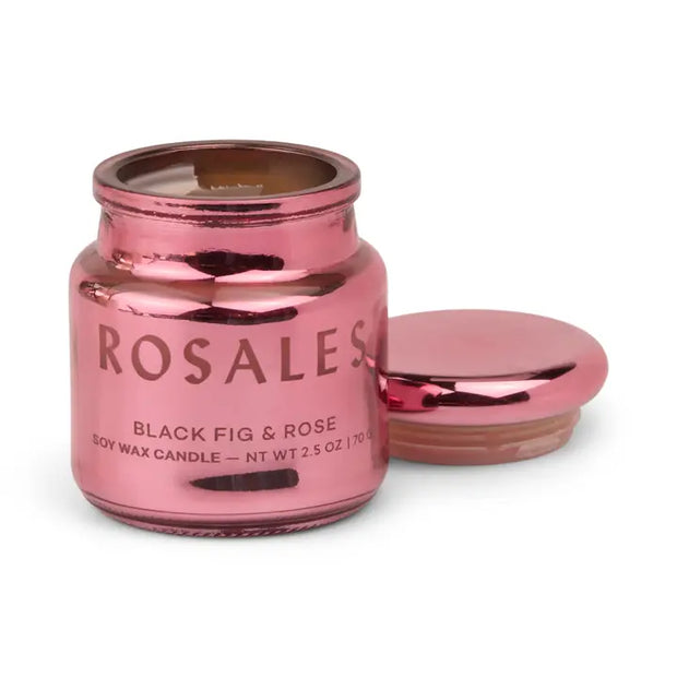 Paddywax Chroma Rosales Hot Pink Candle - Saffron Rose