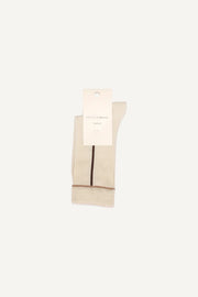 Monk & Anna Graphic Shape Socks- Stone