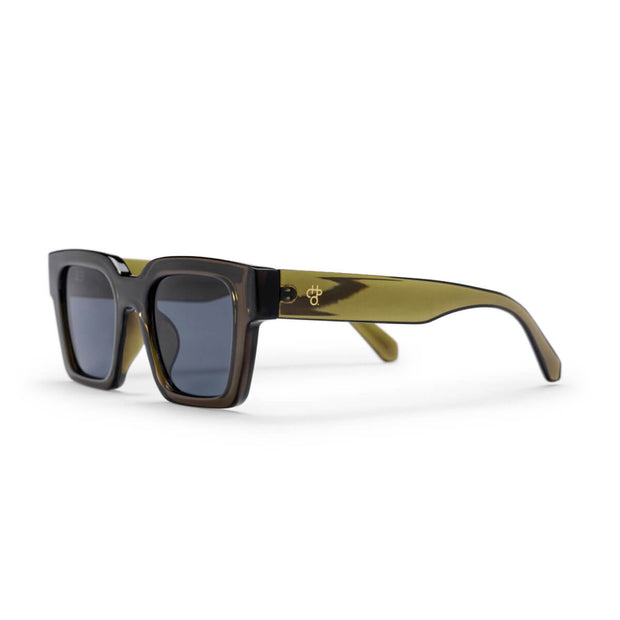 CHPO Max Sunglasses Moss Green - side profile