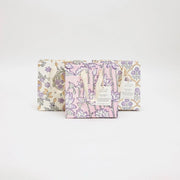 Hand Block Print Small Gift Bags - Lavender