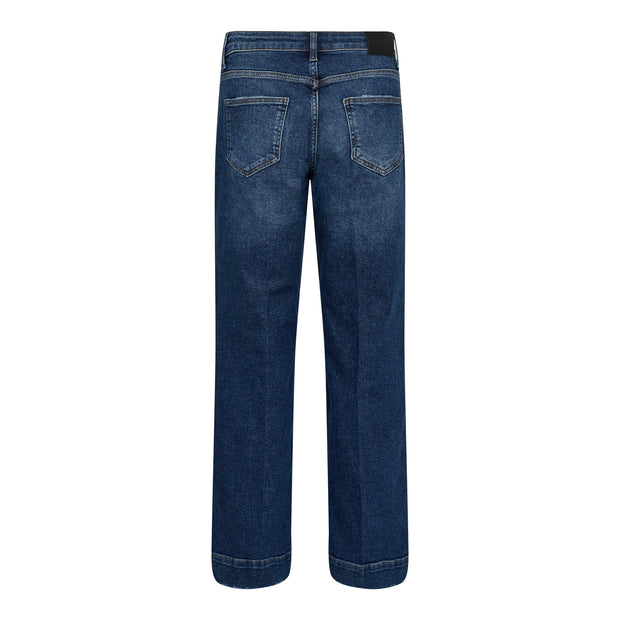 reverse detail of IndigoCC 70 Wide Leg Jeans