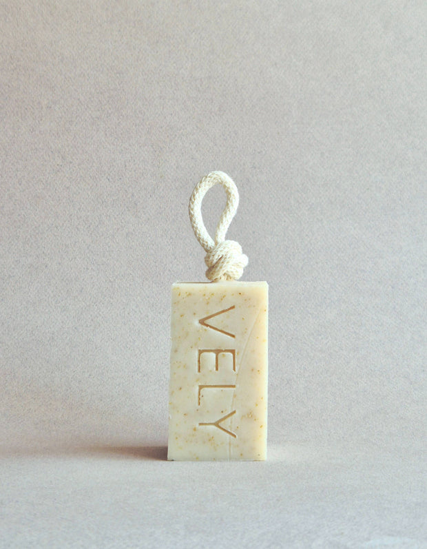 Natural Handmade Soap On A Rope "Classic Twist" - From Victoria Shop