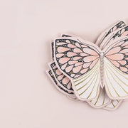 Pink Moth - A6 Greeting Card