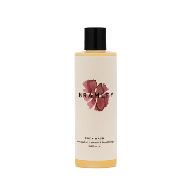 Bramley Body Wash, Refresh. Sweet orange, grapefruit and lavender.