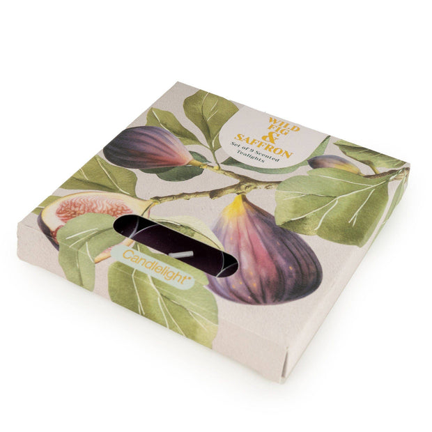 Wild Fig & Saffron - Set of 9 Tea-lights