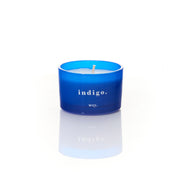 Rosemary & Juniper 3oz Indigo glass jar Candle