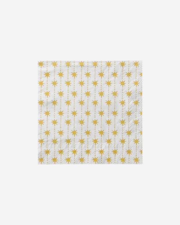 Gold Star Paper Napkins