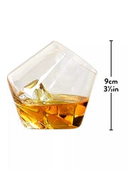 Rocking Whisky Glasses, Set of 2
