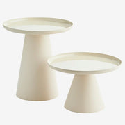 Madam Stoltz ivory enamel coffee table