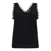 Perin Black Lace Singlet
