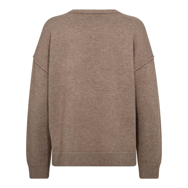 MajaCC Slit O-Neck Knit