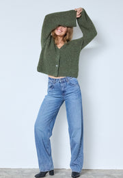 Charlie Cardigan Olive