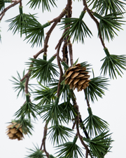 detail of Artificial Pine Wreath - Green
