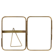 Rounded Standing Brass Frame 13X18cm - from victoria Shop
