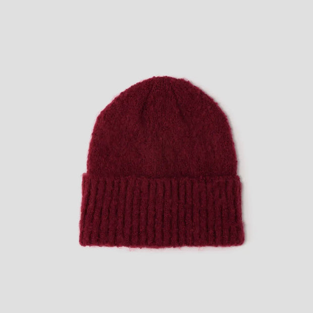 The Reykjavik Beanie Hat - Burgundy
