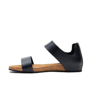 Occa: Black Leather Sandals 