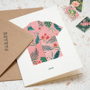 Dad Hawaiian Shirt Card