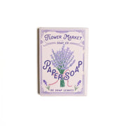 Lavender scent paper soap. 123 Farm.