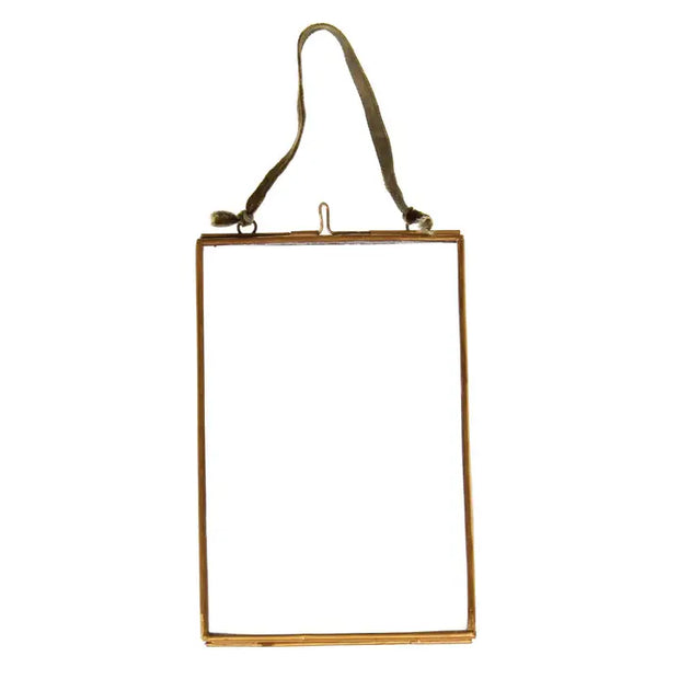 Hanging Brass Frame 15X10cm