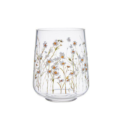 Daisy Flower Glass Manja Lanterns - (2 sizes)