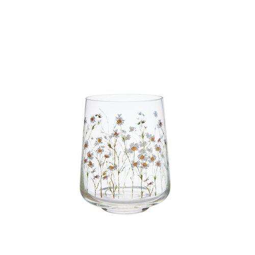 Daisy Flower Glass Manja Lanterns - (2 sizes)