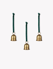 Cromwell Christmas Bells - Set of 3 - Antique Brass