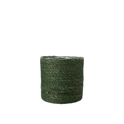Belle Green & Natural Plant Pots