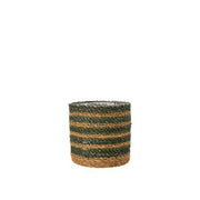Belle Green & Natural Plant Pots