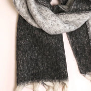 Charcoal Two Tone Winter Scarf