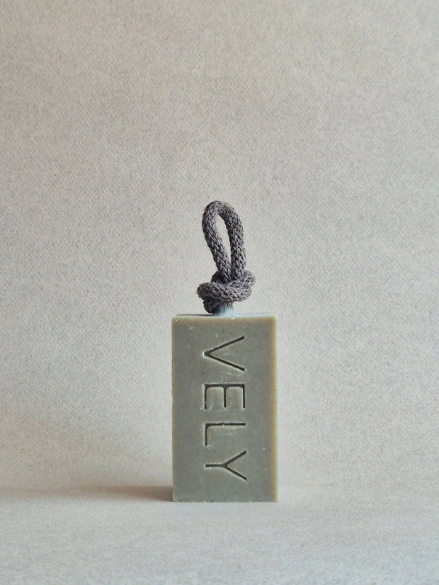 Natural Handmade Soap On A Rope "Sea Meditation" 