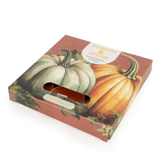 Pumpkin & Ginger - Set of 9 Tea-lights