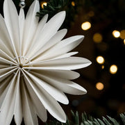 Paper Christmas Tree Decoration White