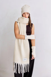 Reykjavik Handwarmers - Pebble Beige