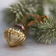 Gold crackle lantern bauble, Bollywood Christmas