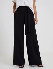 Whisper Belted Palazzo Trousers