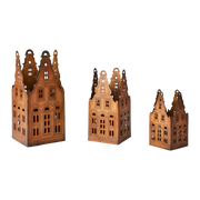 Dutch Village House Lanterns in brass finish 