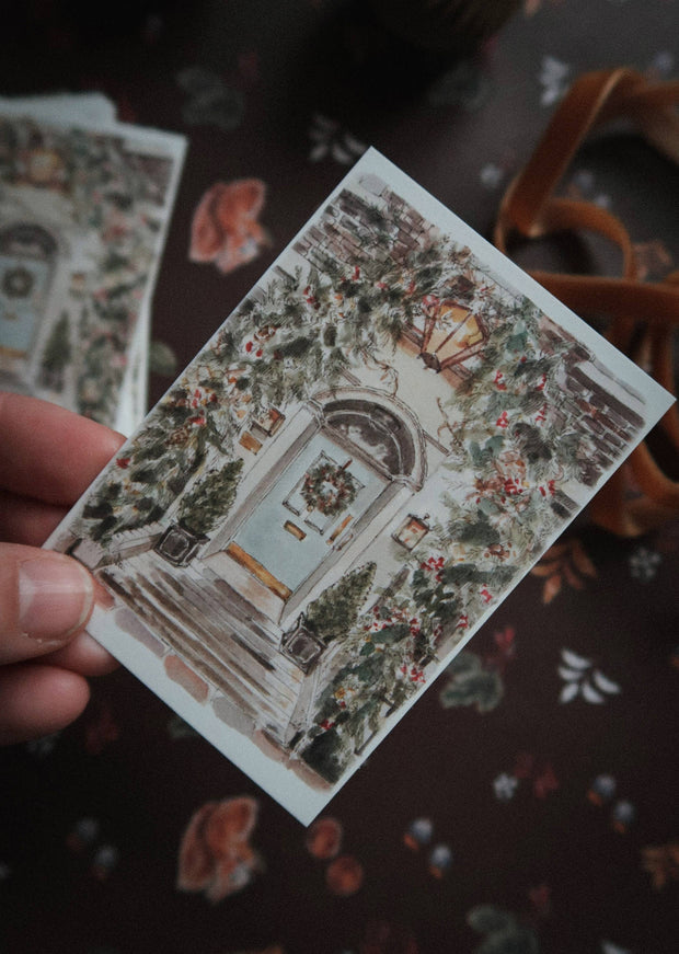Christmas Door Gift Tag