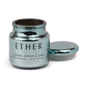 Paddywax Chroma Ether Light Blue Candle - Sea Salt Sage