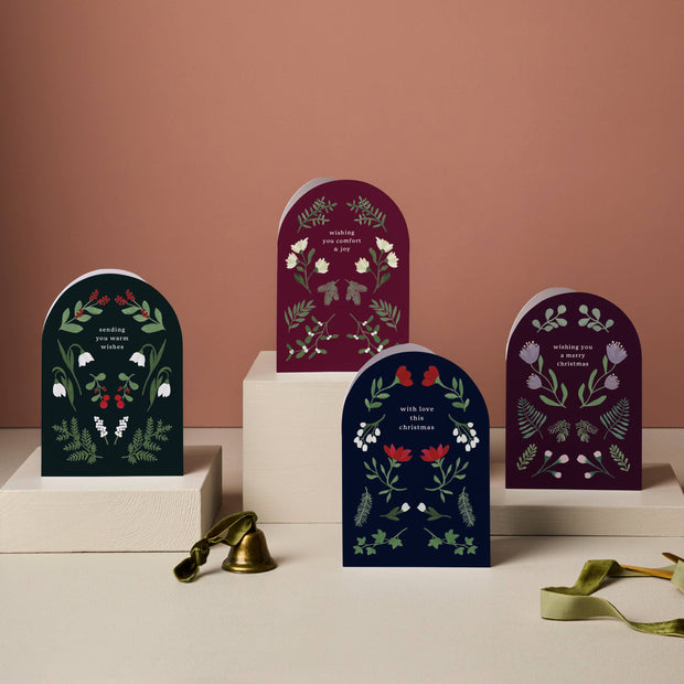 Comfort & Joy Christmas Card | Elegant Christmas Card