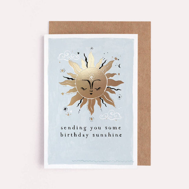 Sending you some birthday sunshine greeting card