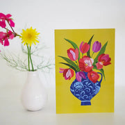 Tulips Greetings Card