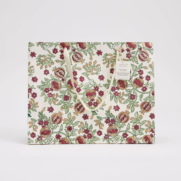 Pomegranate cherry large gift bag