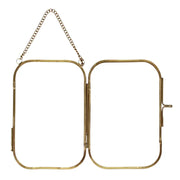 Rounded Hanging Brass Frame 10X15cm