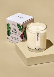 Fig Leaf Mini Votive Candle