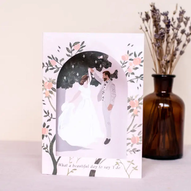 'Wedding Day' - Wedding Greeting card